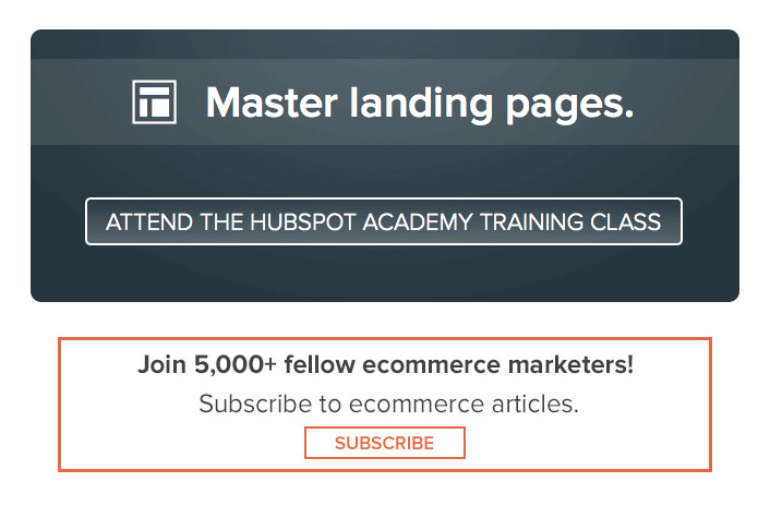 Master Landing Pages