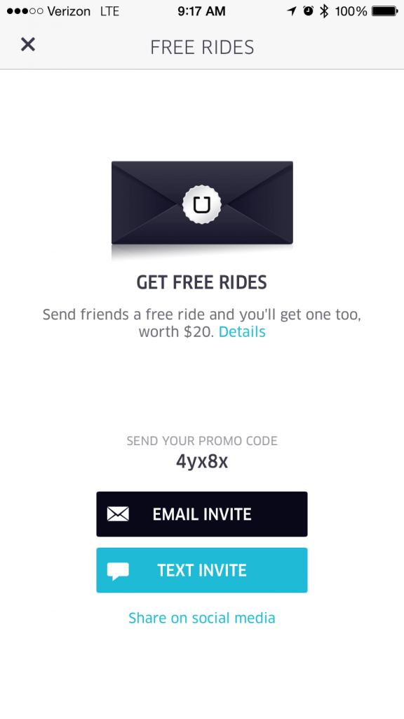 uber referral program