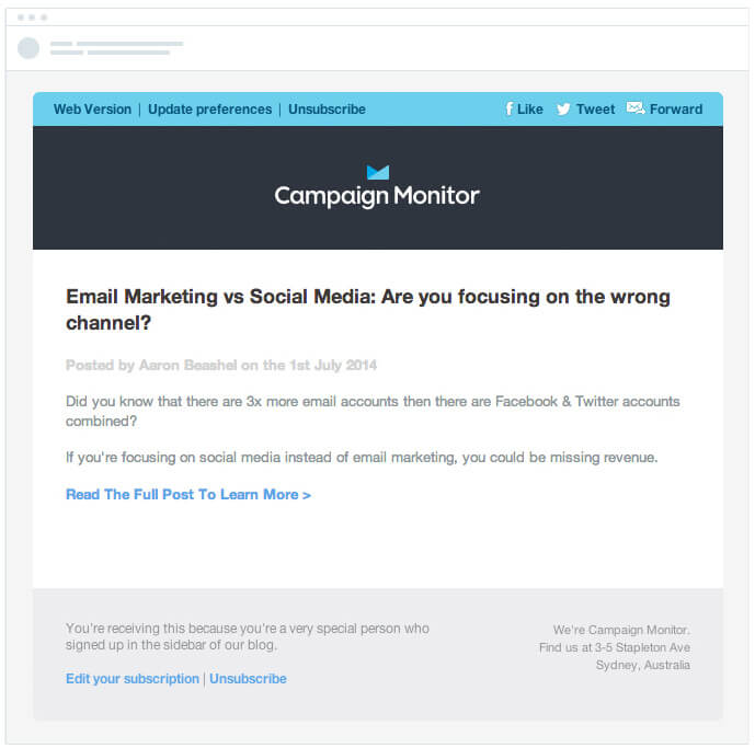 Email Marketing Vs Social Media