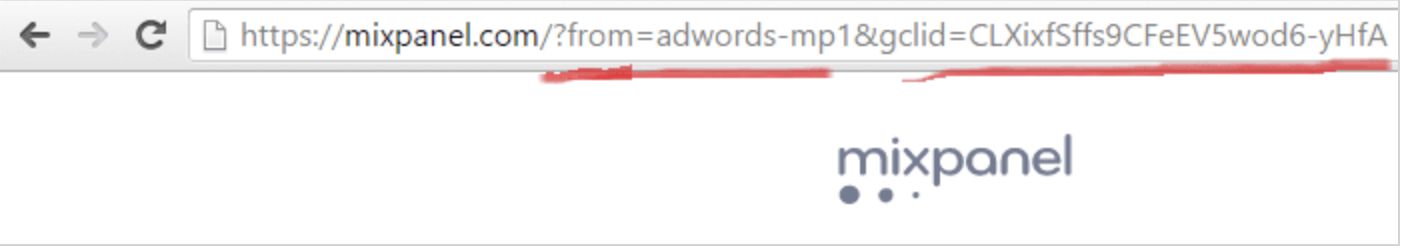 example of custom tagging for Google Ads