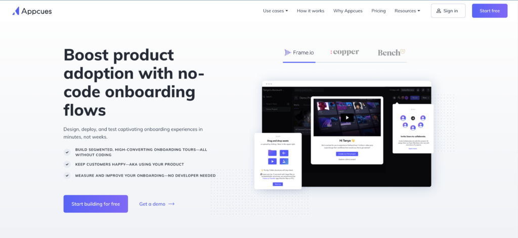 Appcues - Product Onboarding